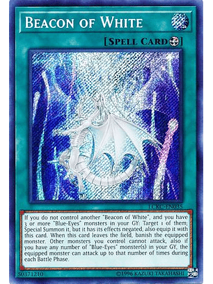 Beacon of White - LCKC-EN035 - Secret Rare Unlimited