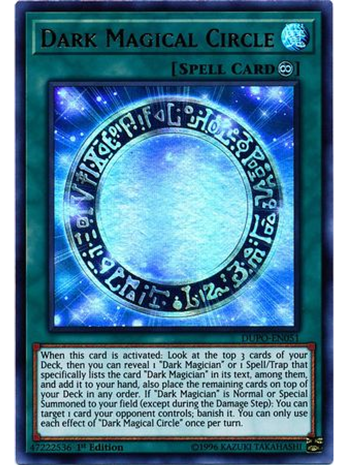 Dark Magical Circle - DUPO-EN051 - Ultra Rare 1st Edition 1