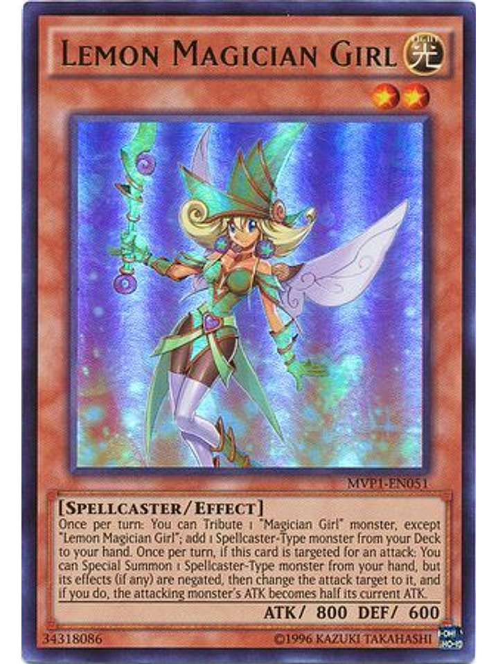 Lemon Magician Girl - MVP1-EN051 - Ultra Rare Unlimited 1