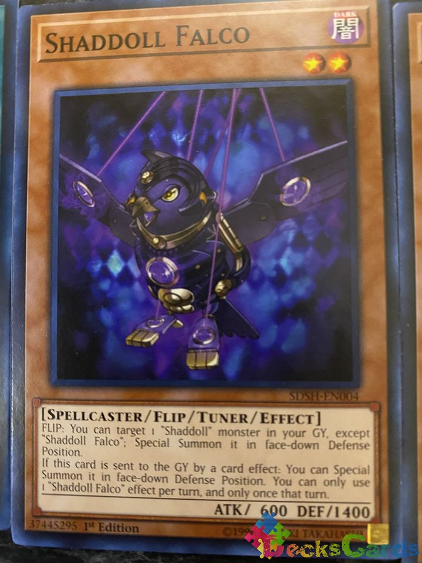 Shaddoll Falco - SDSH-EN004 - Common 1st Edition 1