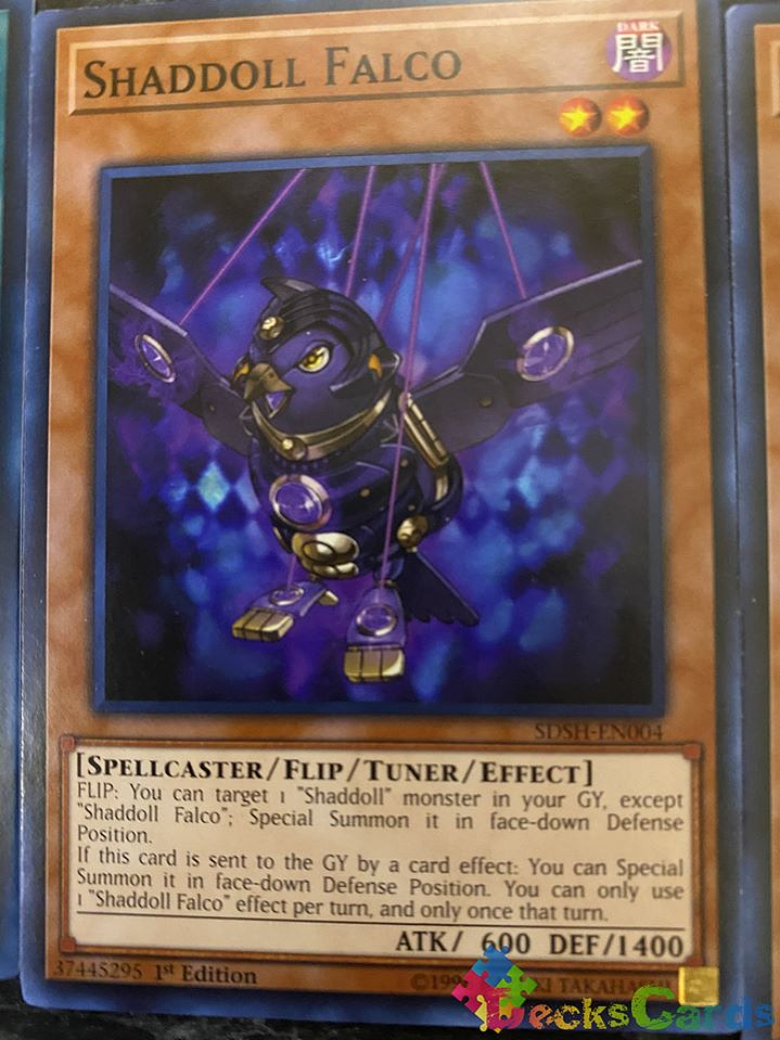 Shaddoll Falco - SDSH-EN004 - Common 1st Edition 1