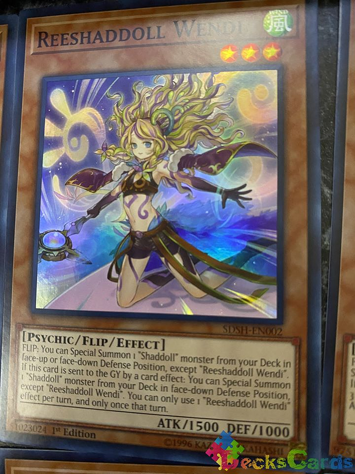 Reeshaddoll Wendi - SDSH-EN002 - Super Rare 1st Edition 1