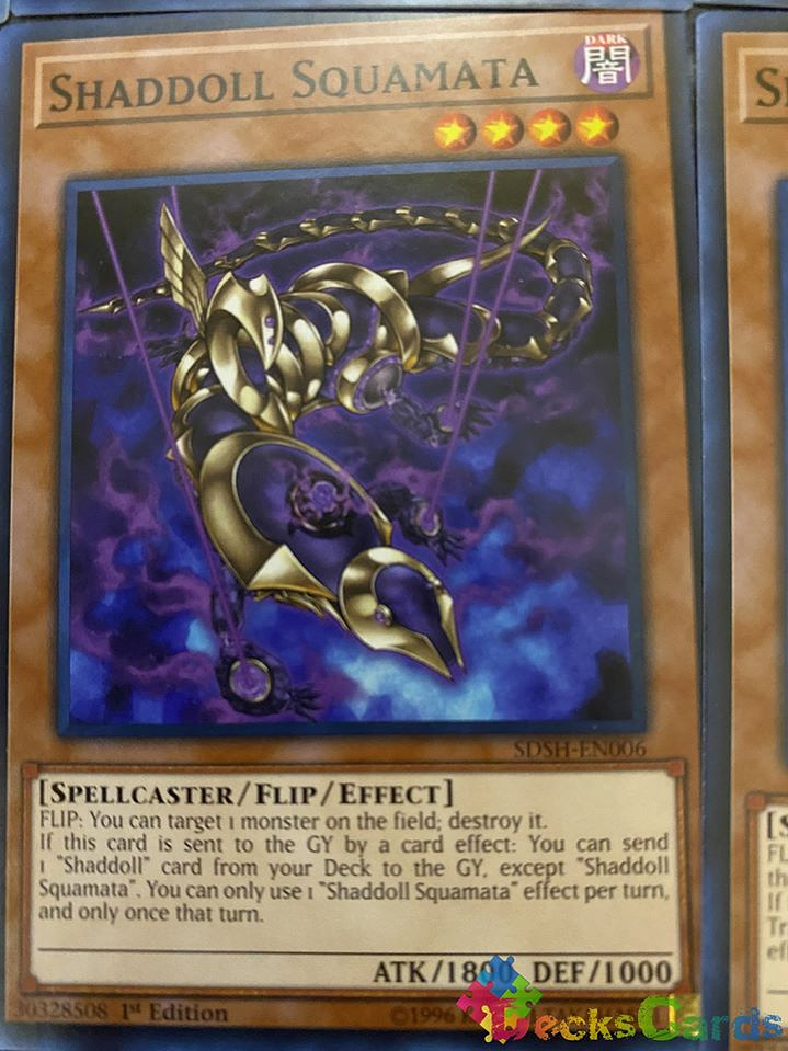 Shaddoll Squamata - SDSH-EN006 - Common 1st Edition 1