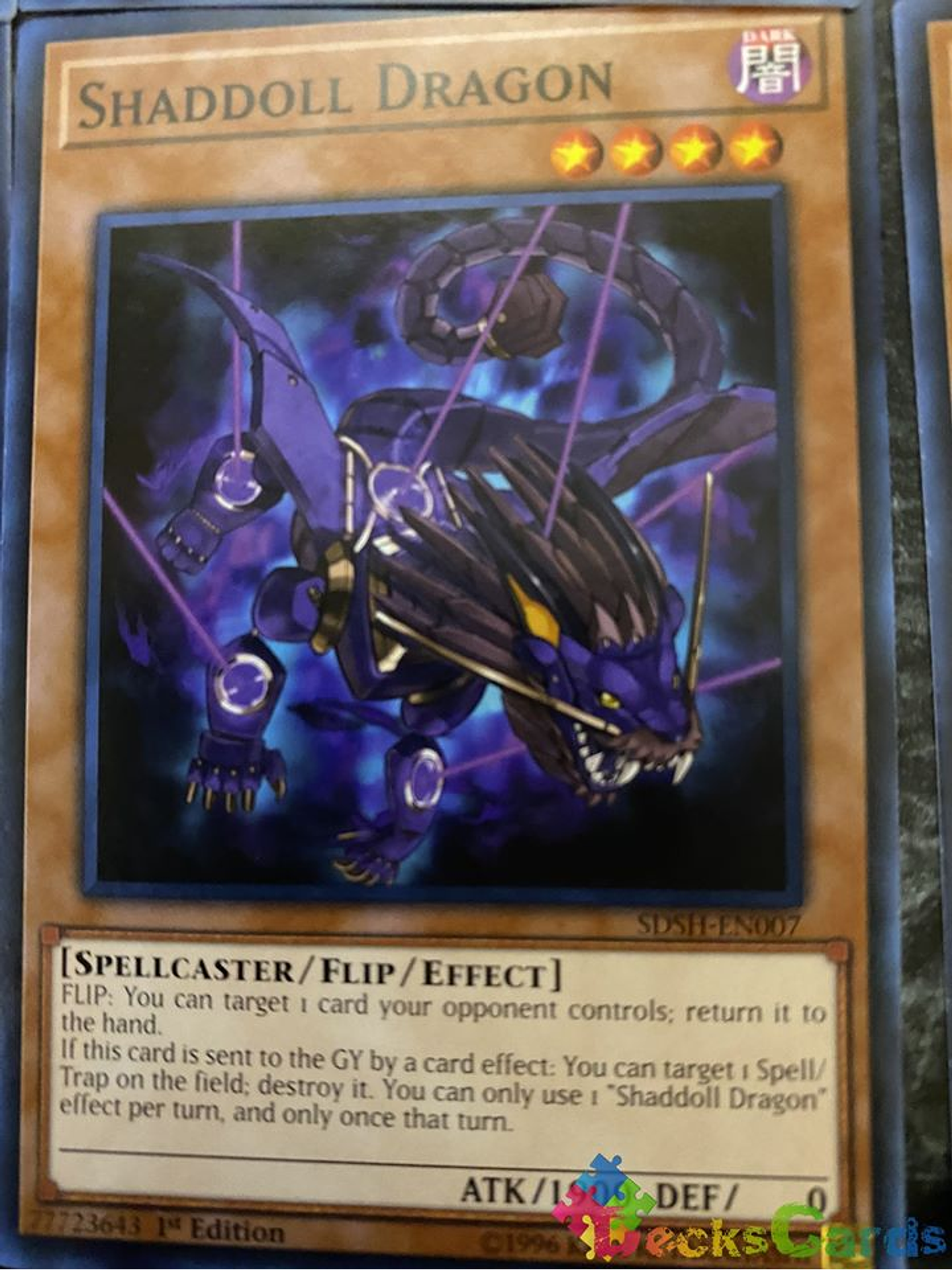 Shaddoll Dragon - SDSH-EN007 - Common 1st Edition 1