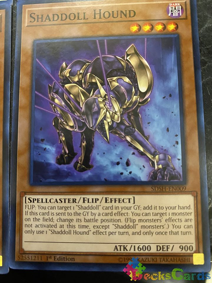 Shaddoll Hound - SDSH-EN009 - Common 1st Edition 1