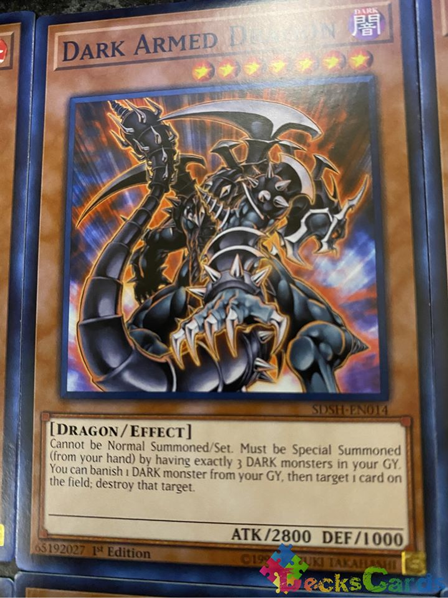 Dark Armed Dragon - SDSH-EN014 - Common 1st Edition 1