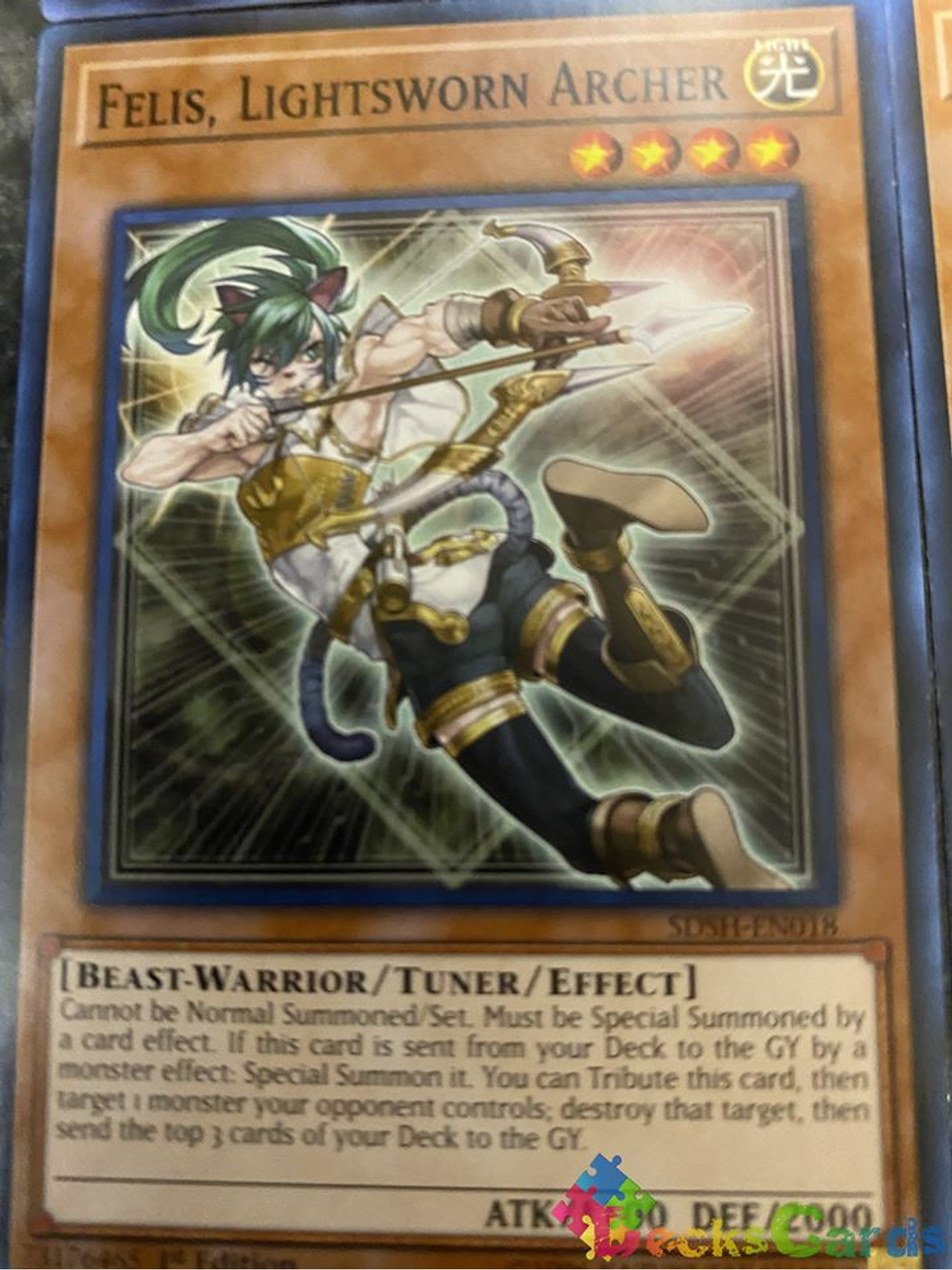 Felis, Lightsworn Archer - SDSH-EN018 - Common 1st Edition 1