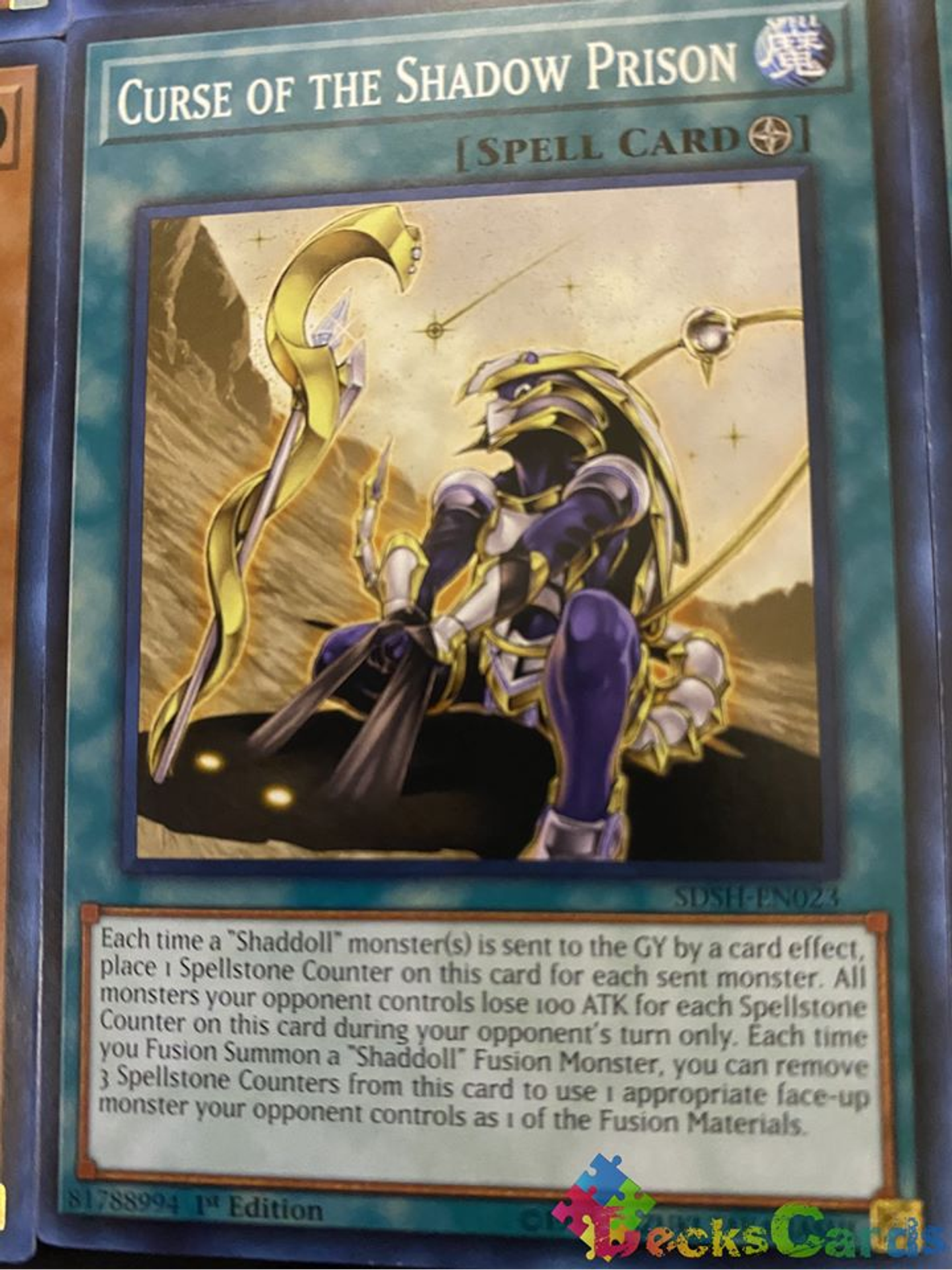 Curse of the Shadow Prison - SDSH-EN023 - Common 1st Edition 1