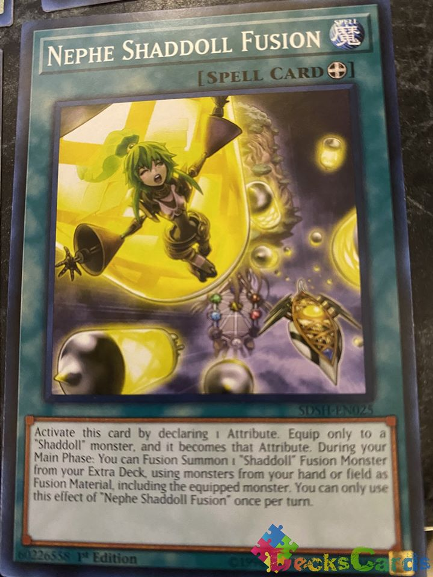 Nephe Shaddoll Fusion - SDSH-EN025 - Common 1st Edition 1