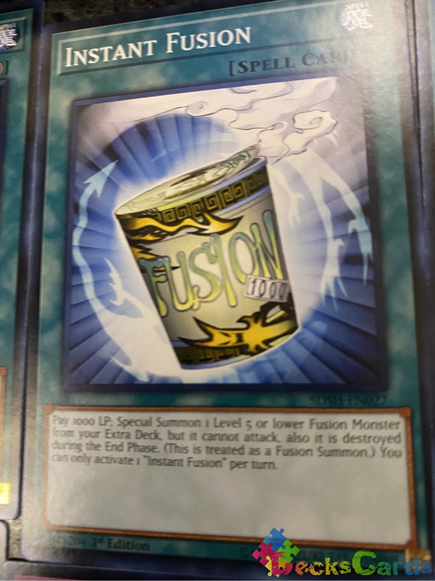 Instant Fusion - SDSH-EN027 - Common 1st Edition 1