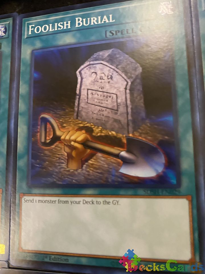 Foolish Burial - SDSH-EN029 - Common 1st Edition 1