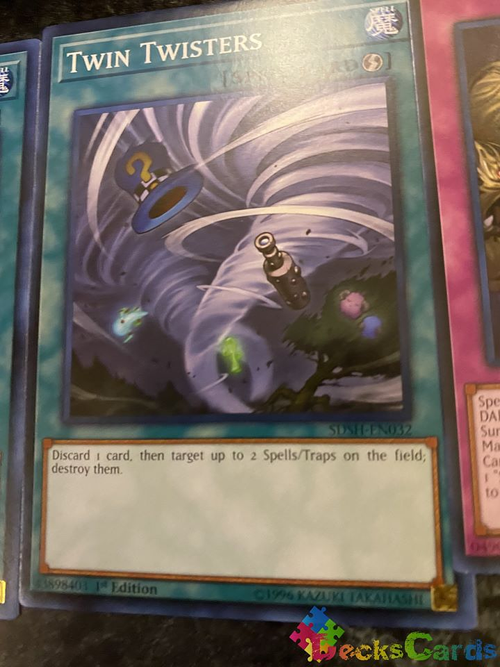 Twin Twisters - SDSH-EN032 - Common 1st Edition 1
