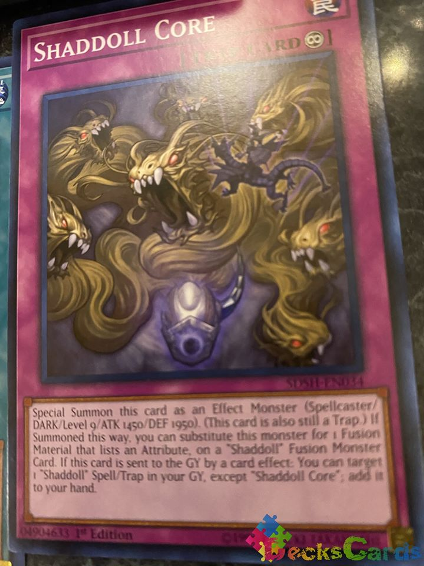 Shaddoll Core - SDSH-EN034 - Common 1st Edition 1