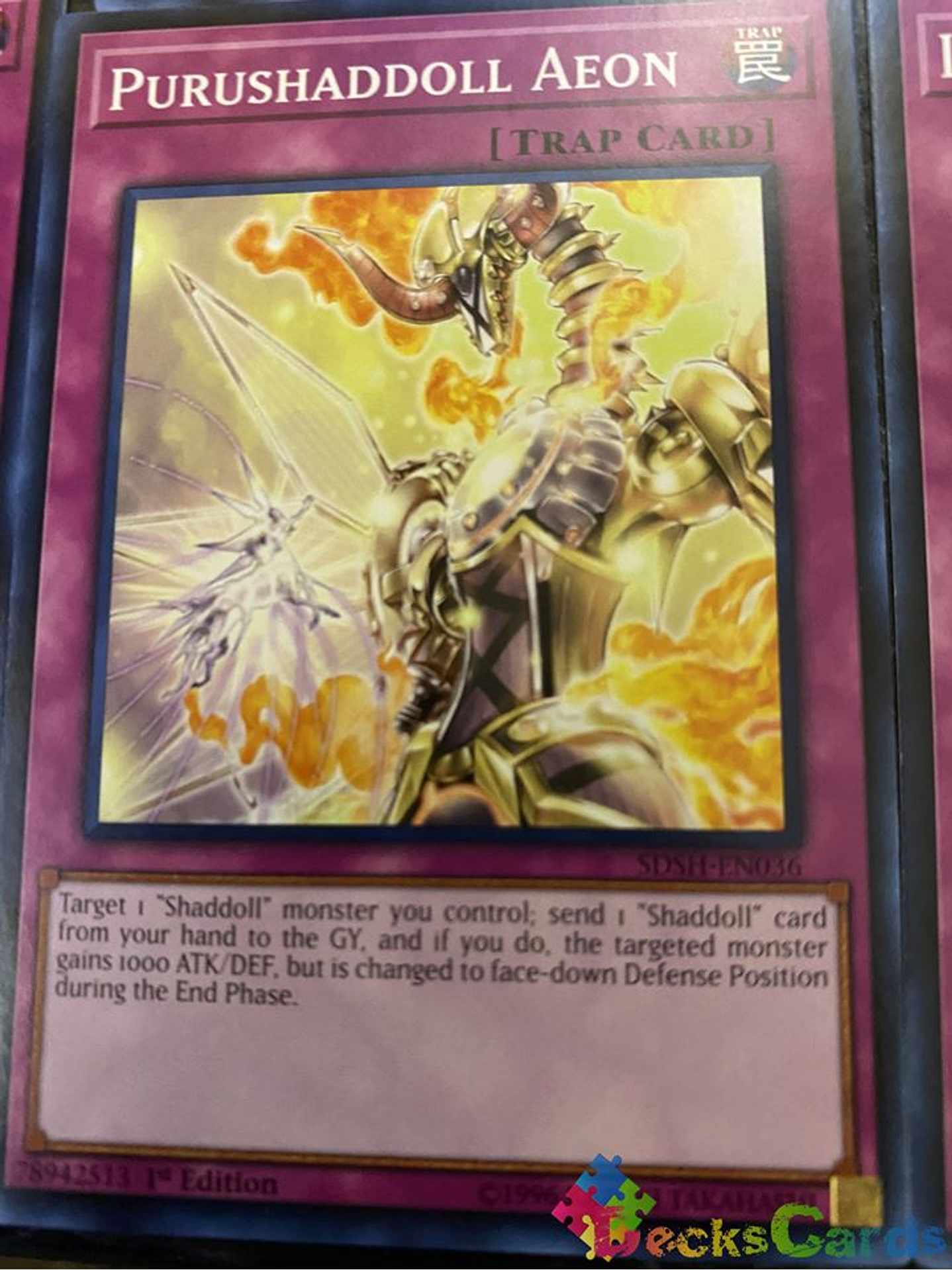 Purushaddoll Aeon - SDSH-EN036 - Common 1st Edition 1