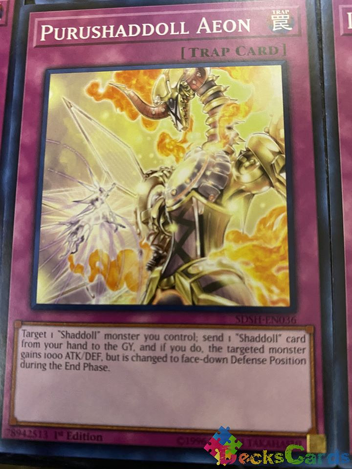 Purushaddoll Aeon - SDSH-EN036 - Common 1st Edition 1