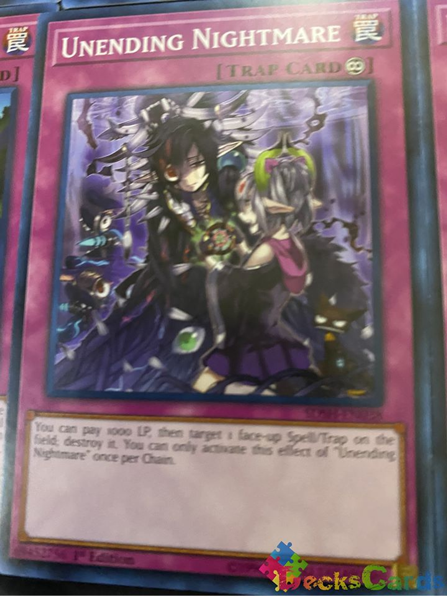 Unending Nightmare - SDSH-EN038 - Common 1st Edition 1