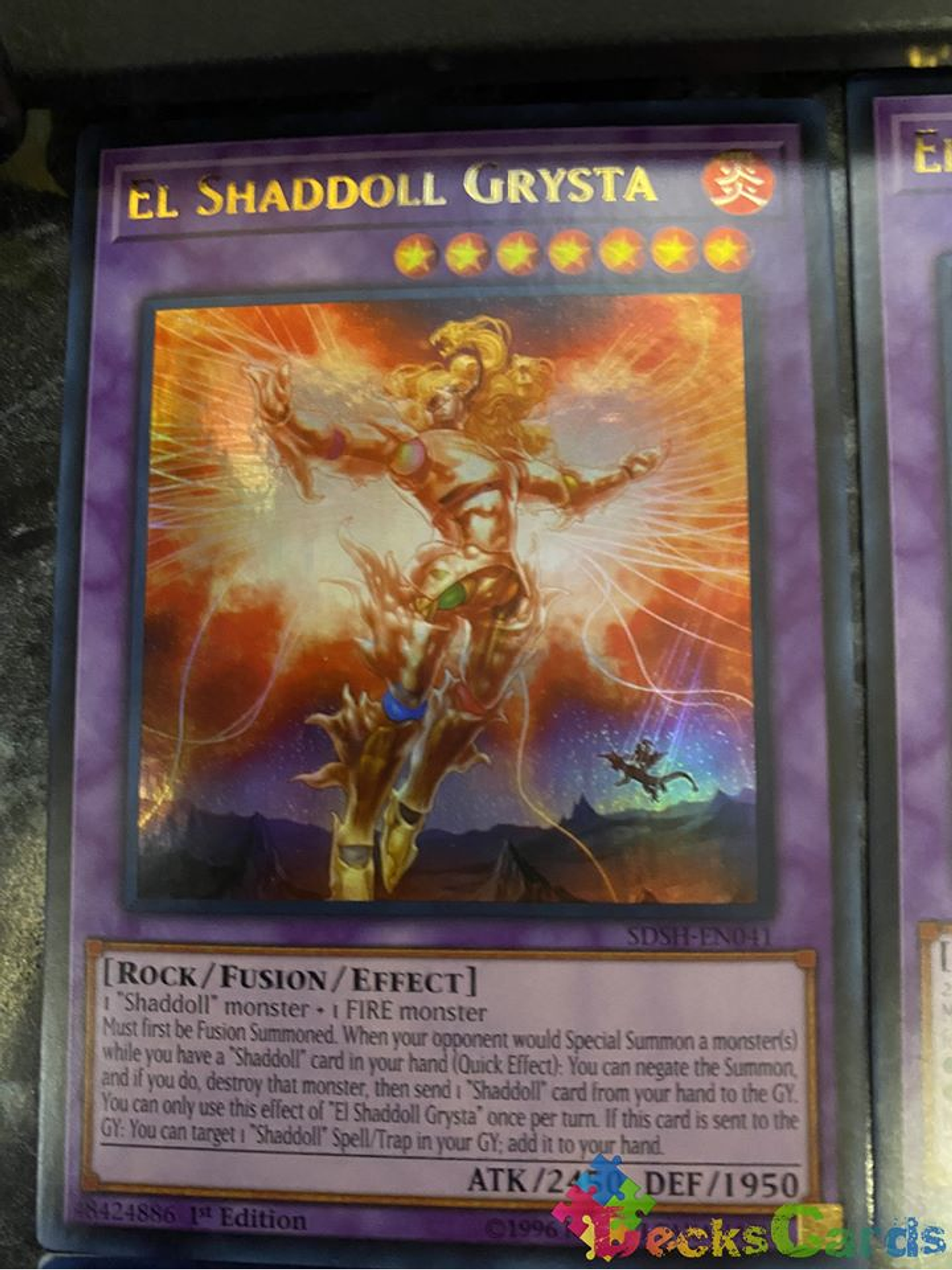 El Shaddoll Grysta - SDSH-EN041 - Ultra Rare 1st Edition 1