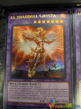 El Shaddoll Grysta - SDSH-EN041 - Ultra Rare 1st Edition