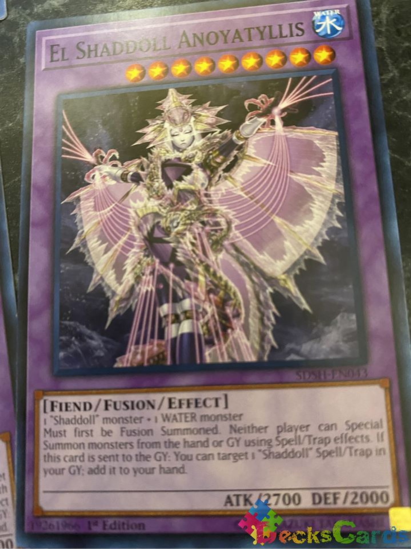 El Shaddoll Anoyatyllis - SDSH-EN043 - Common 1st Edition 1