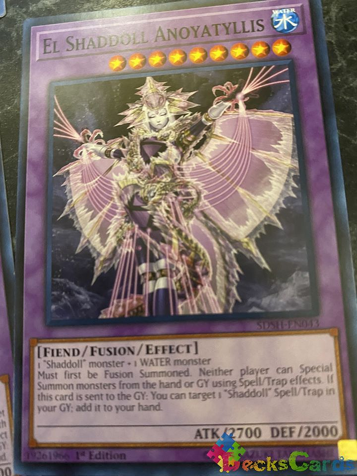 El Shaddoll Anoyatyllis - SDSH-EN043 - Common 1st Edition 1