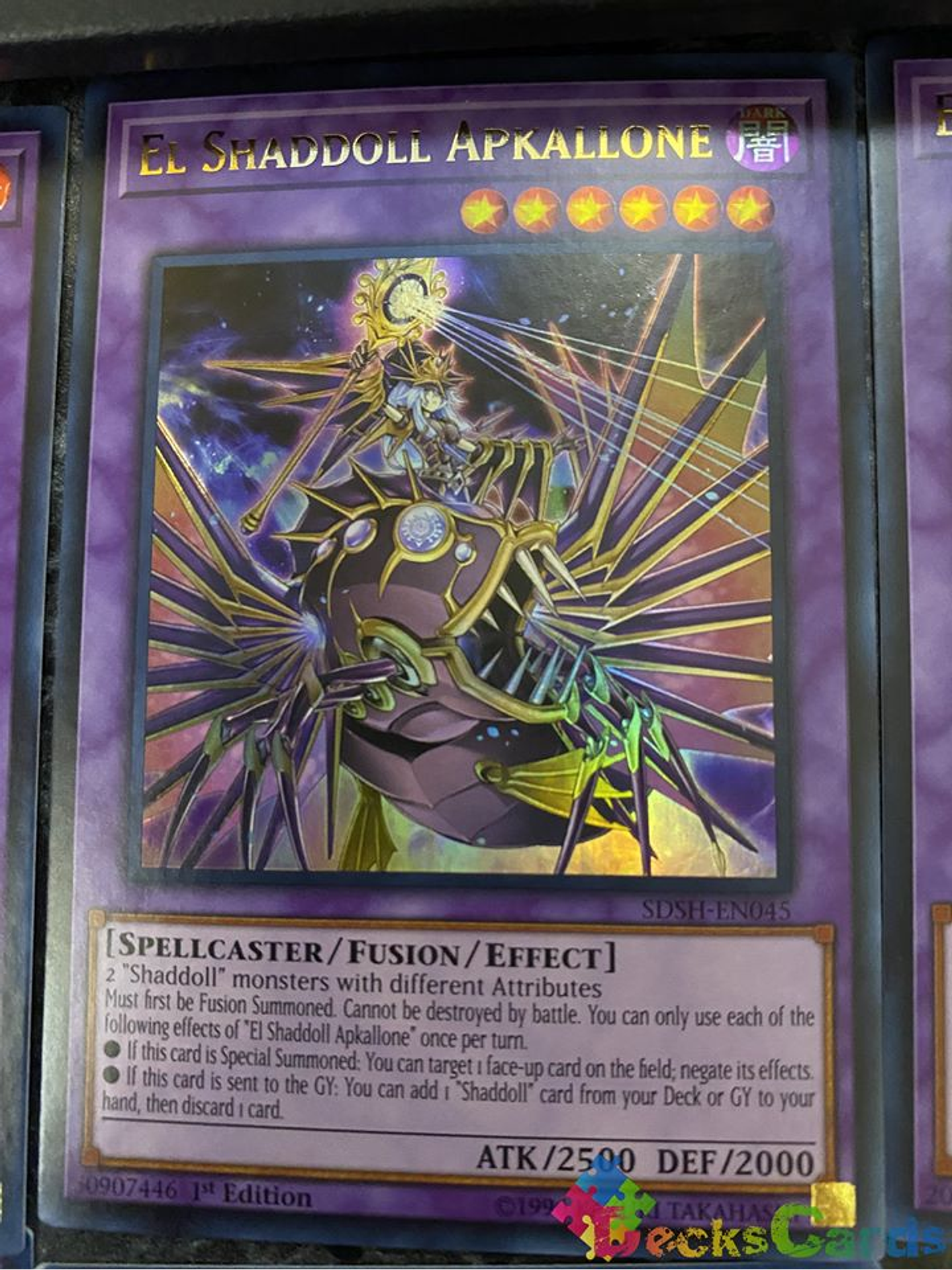 El Shaddoll Apkallone - SDSH-EN045 - Ultra Rare 1st Edition 1