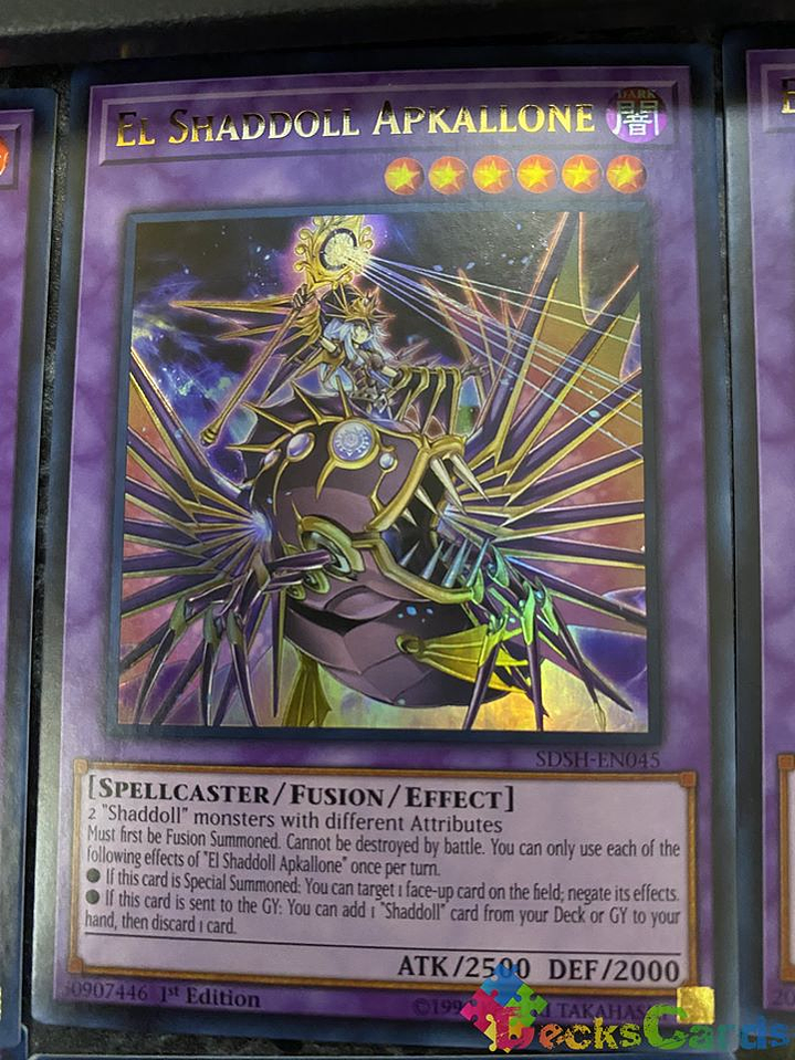 El Shaddoll Apkallone - SDSH-EN045 - Ultra Rare 1st Edition 1