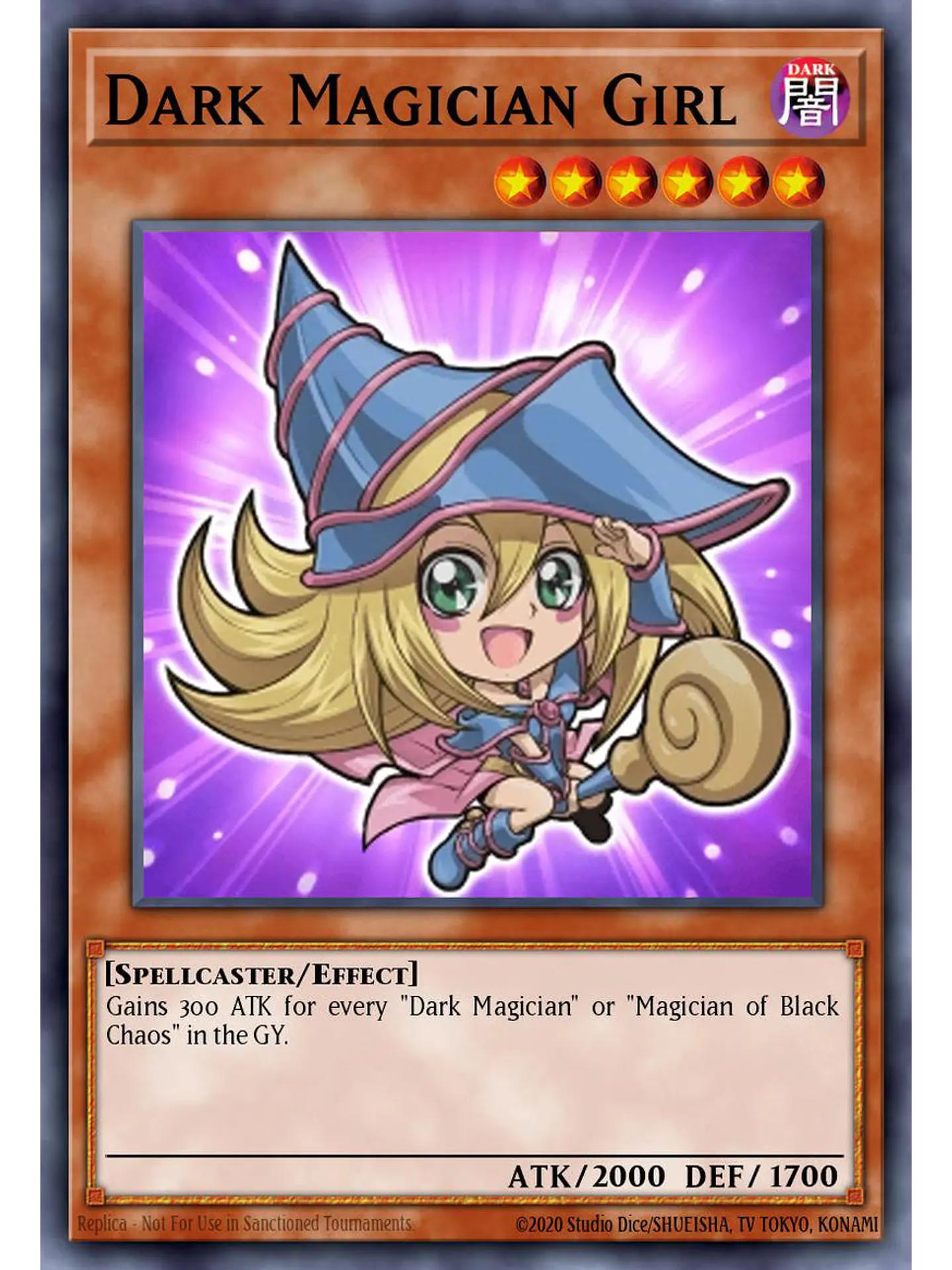 Dark Magician Girl - BLGG-EN003 - Secret Rare 1st Edition 1
