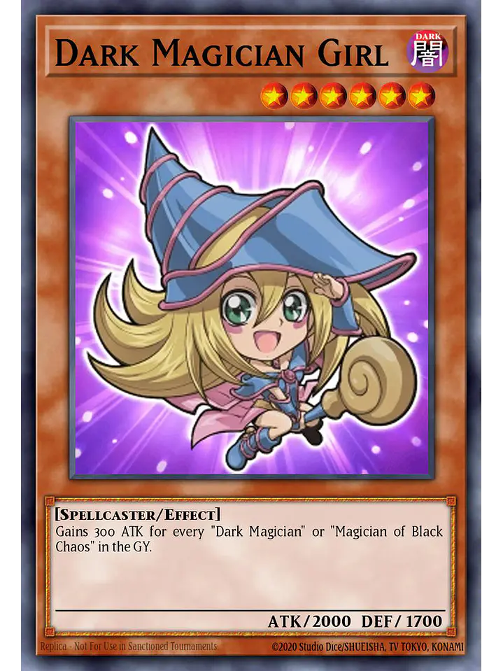 Dark Magician Girl - BLGG-EN003 - Starlight Rare 1st Edition 1