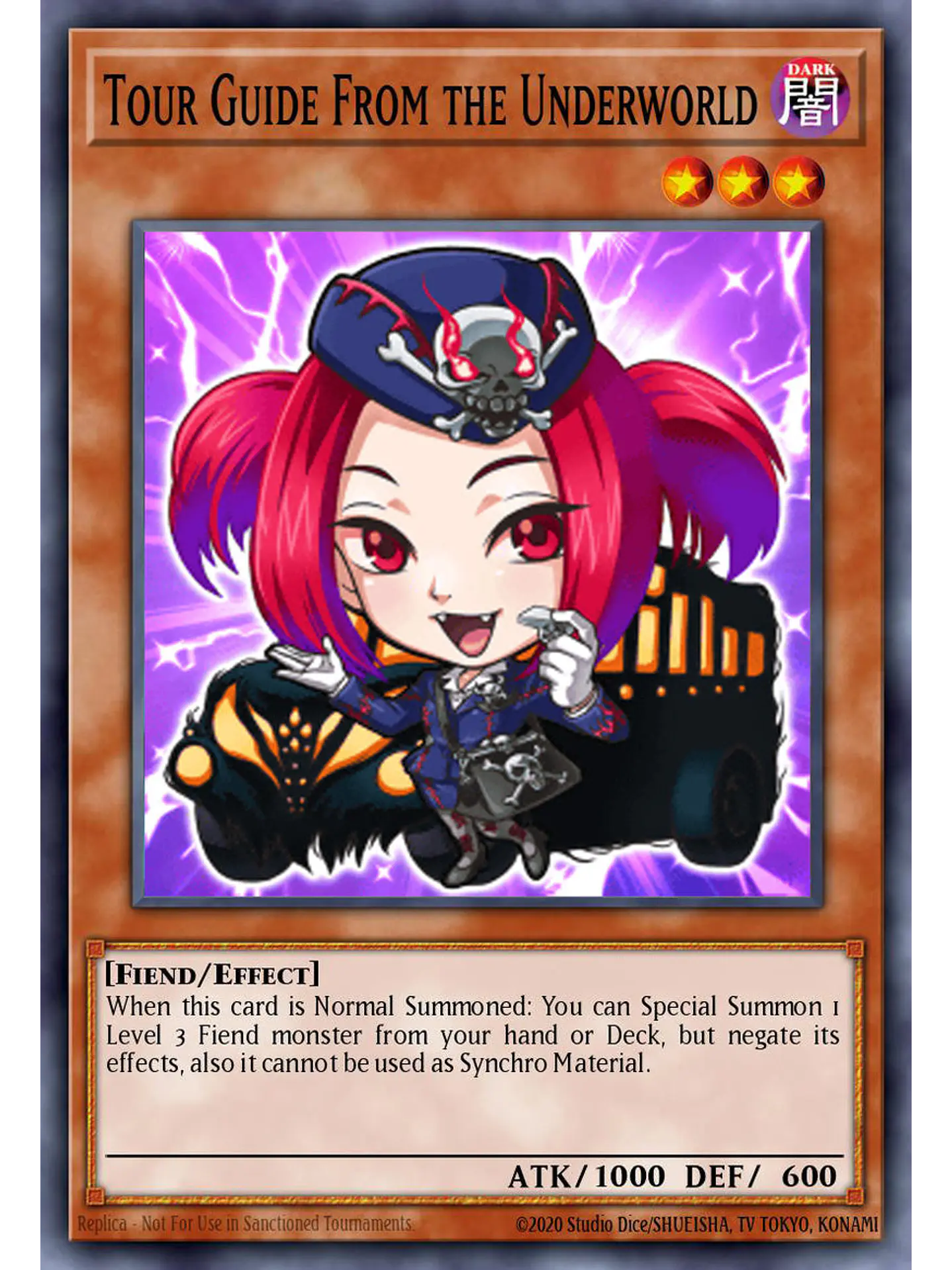 Tour Guide From the Underworld - BLGG-EN005 - Secret Rare 1st Edition 1