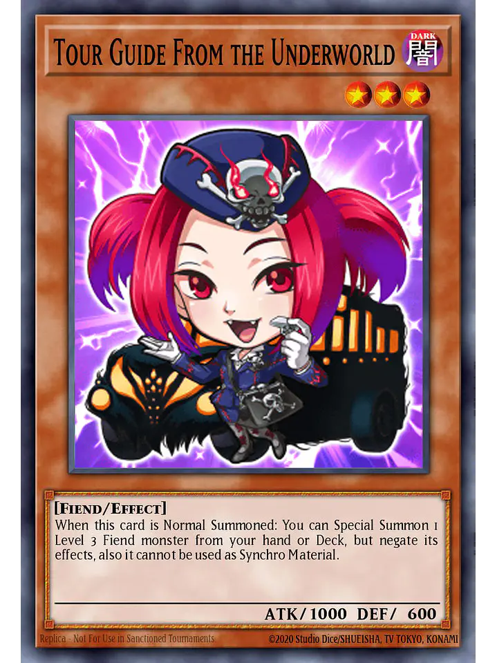 Tour Guide From the Underworld - BLGG-EN005 - Secret Rare 1st Edition 1