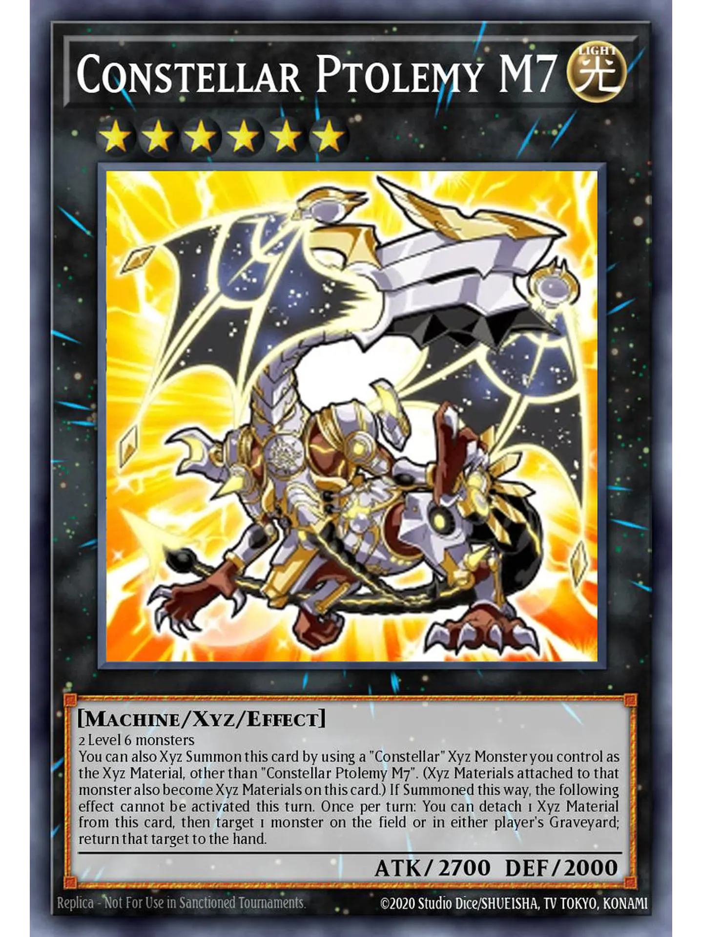 Constellar Ptolemy M7 - BLGG-EN009 - Secret Rare 1st Edition 1