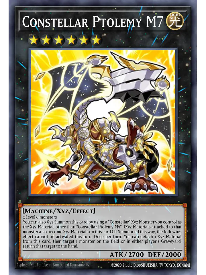 Constellar Ptolemy M7 - BLGG-EN009 - Secret Rare 1st Edition 1