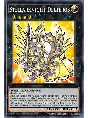 Stellarknight Delteros - BLGG-EN010 - Secret Rare 1st Edition