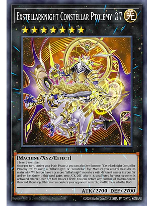 Exstellarknight Constellar Ptolemy Ω7 - BLGG-EN018 - Secret Rare 1st Edition