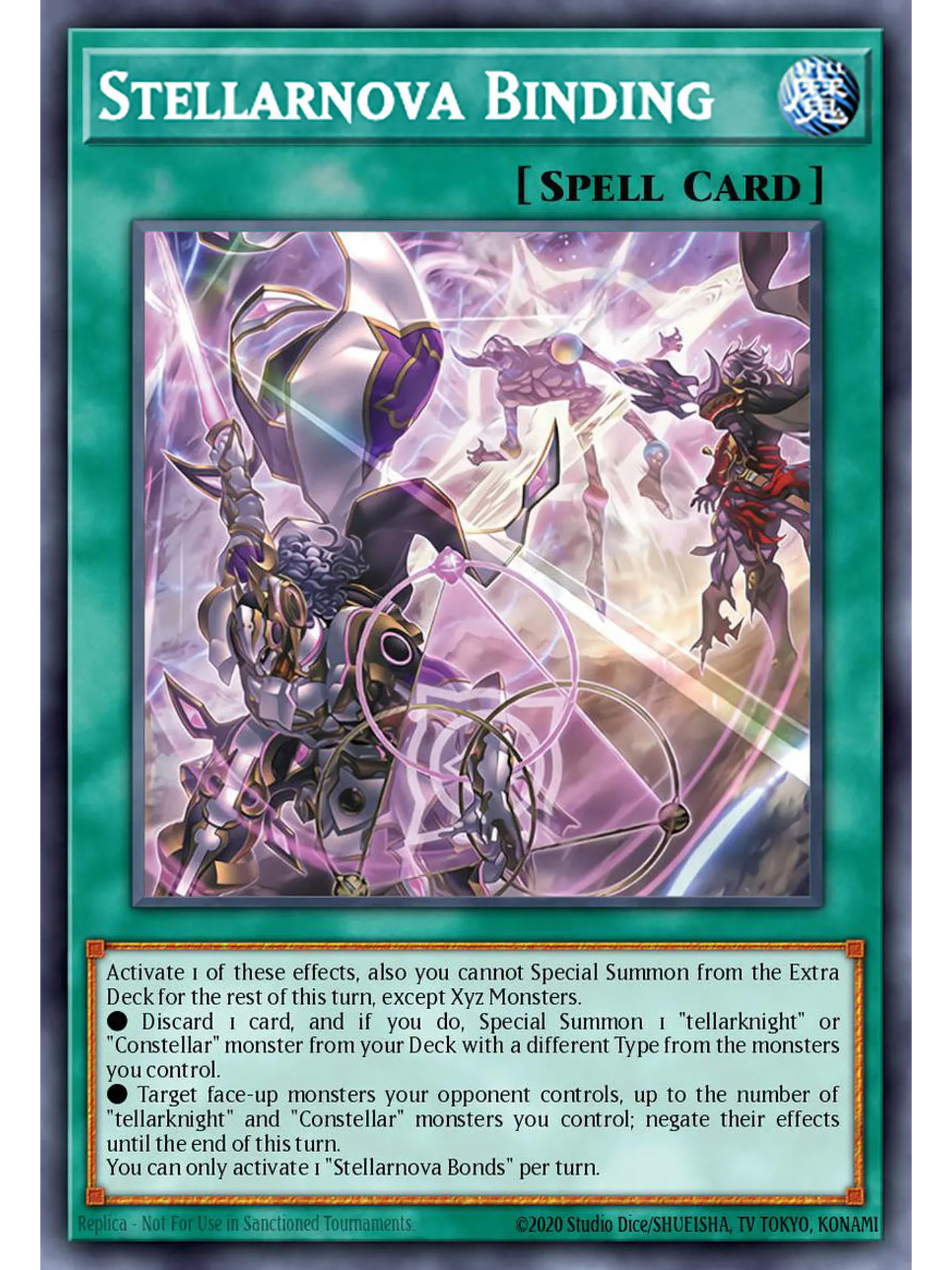 Stellarnova Binding - BLGG-EN020 - Secret Rare 1st Edition 1