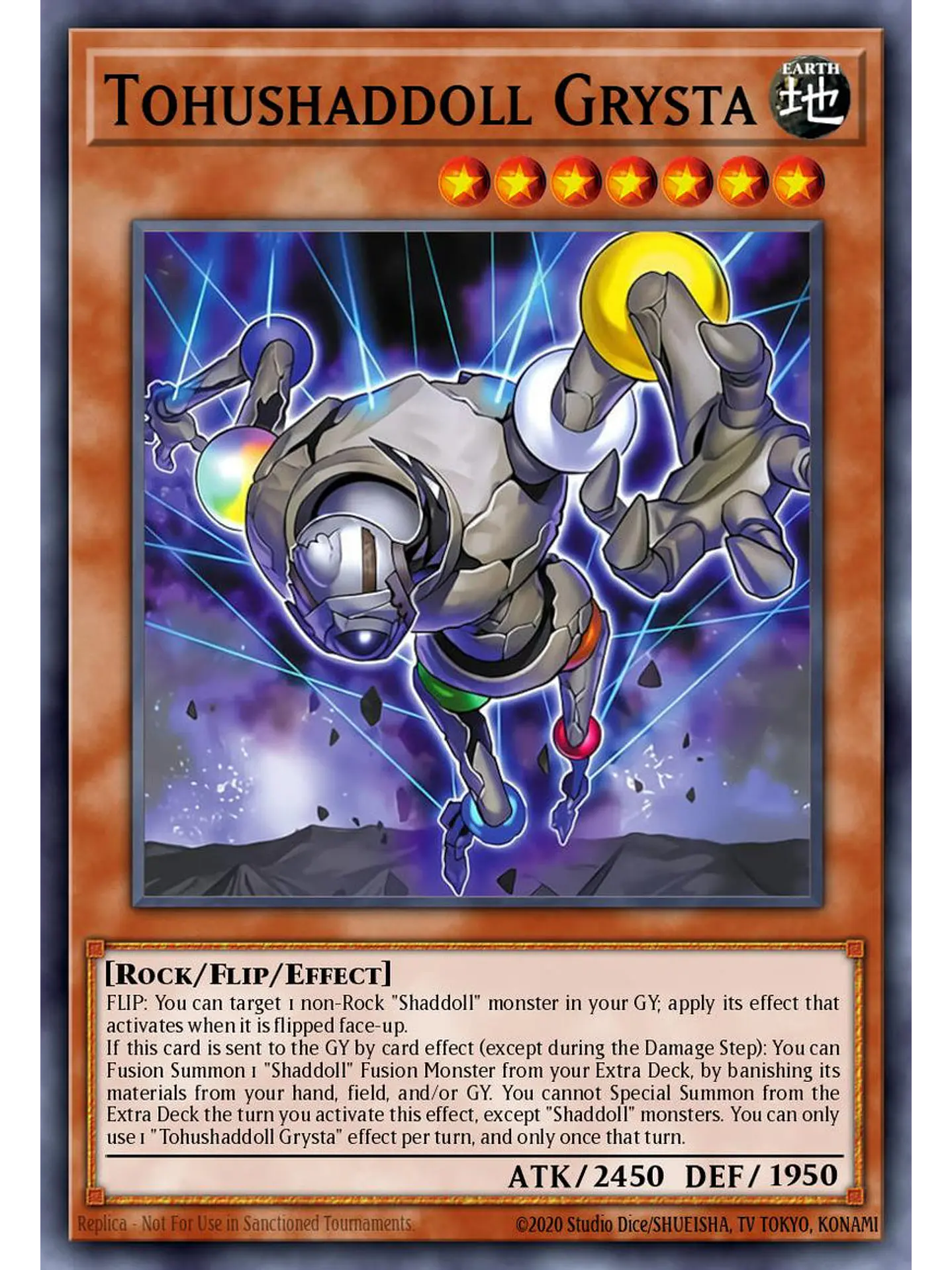 Tohushaddoll Grysta - BLGG-EN021 - Secret Rare 1st Edition 1