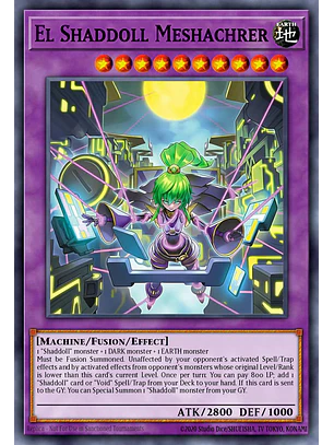 El Shaddoll Meshachrer - BLGG-EN022 - Secret Rare 1st Edition
