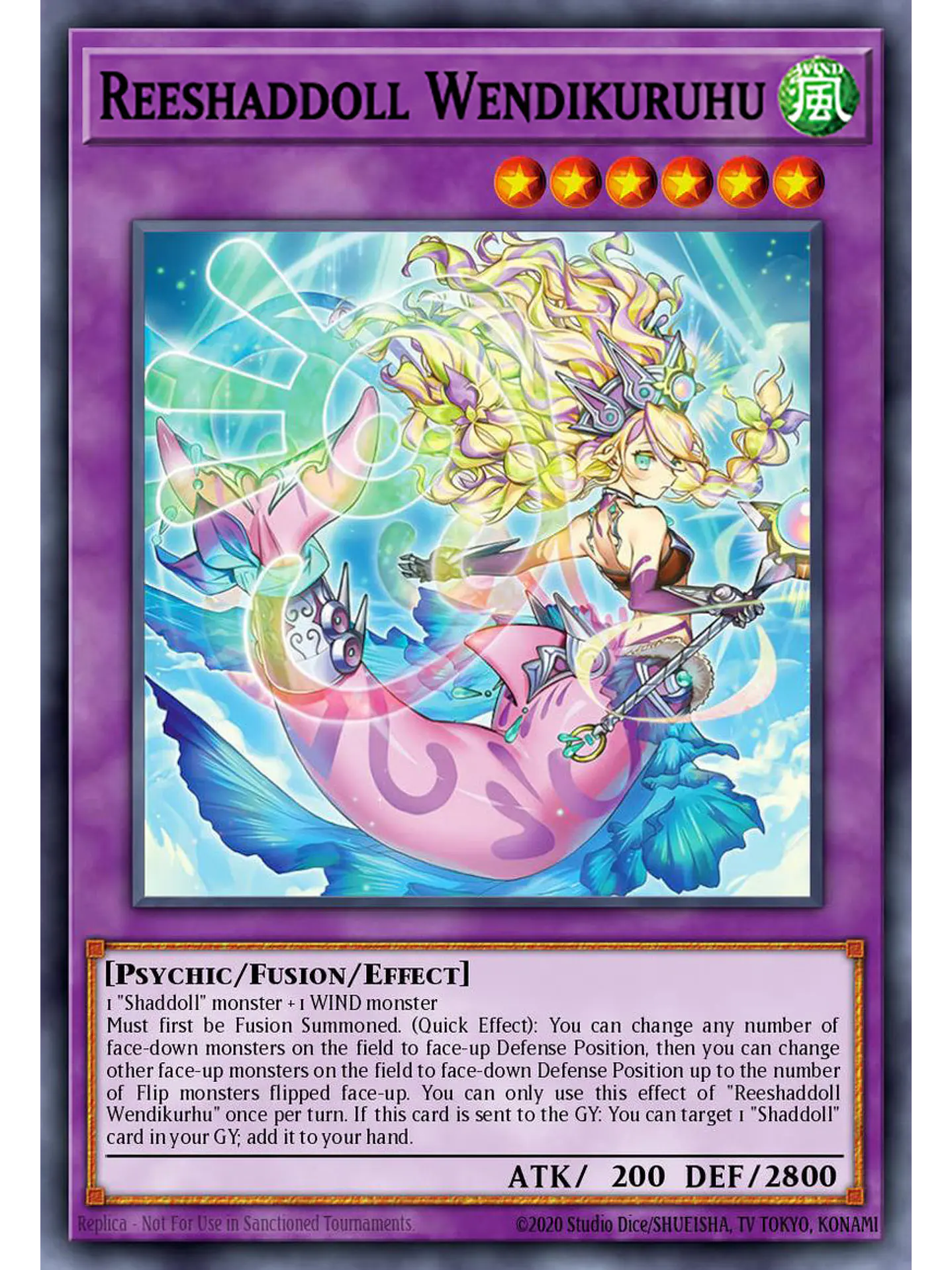 Reeshaddoll Wendikuruhu - BLGG-EN023 - Secret Rare 1st Edition 1