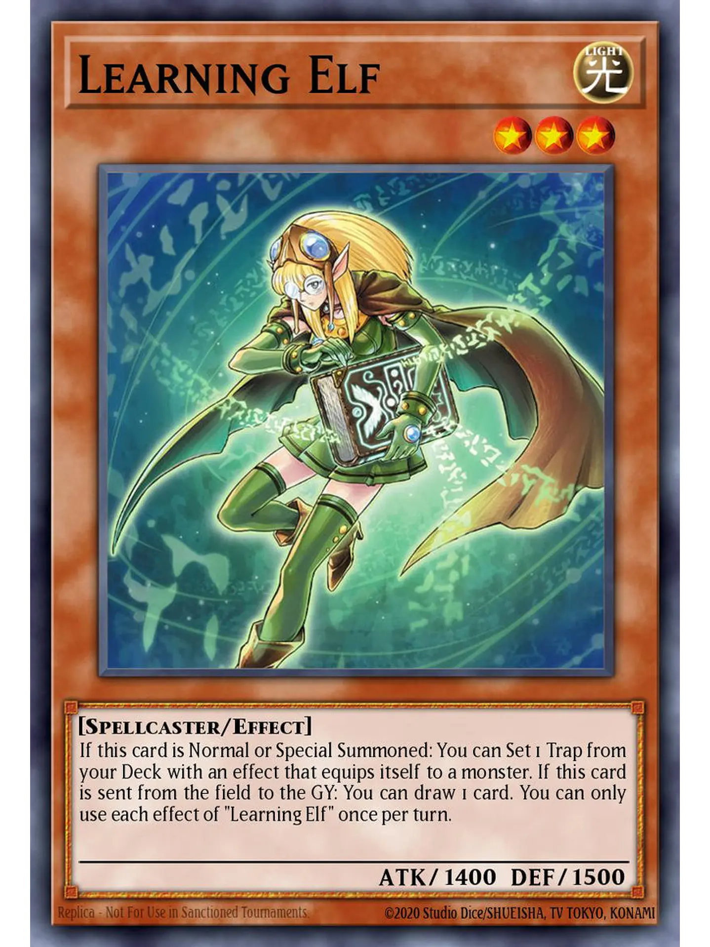 Learning Elf - BLGG-EN026 - Secret Rare 1st Edition 1