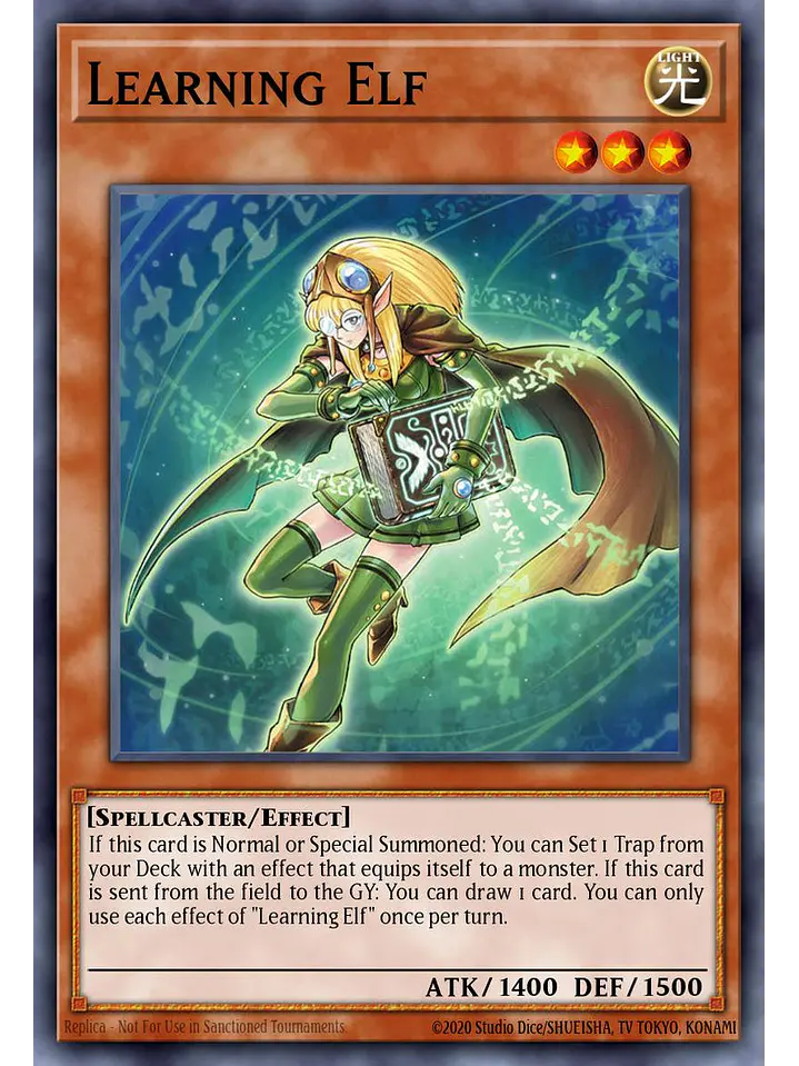 Learning Elf - BLGG-EN026 - Secret Rare 1st Edition 1