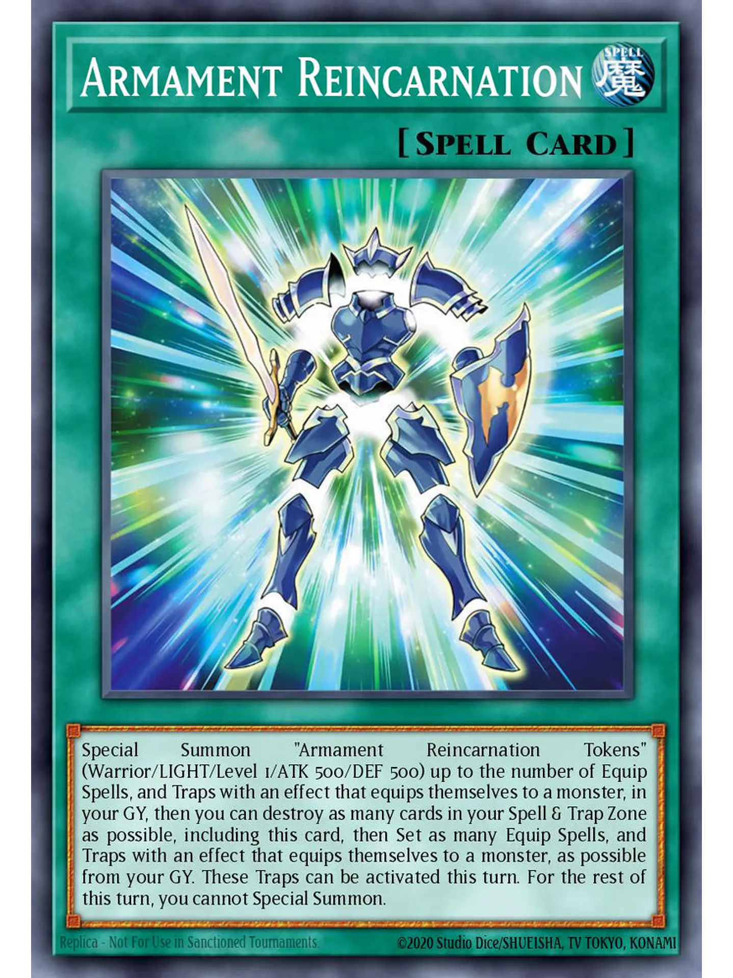 Armament Reincarnation - BLGG-EN027 - Ultra Rare 1st Edition 1
