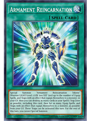 Armament Reincarnation - BLGG-EN027 - Ultra Rare 1st Edition