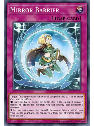 Mirror Barrier - BLGG-EN028 - Secret Rare 1st Edition