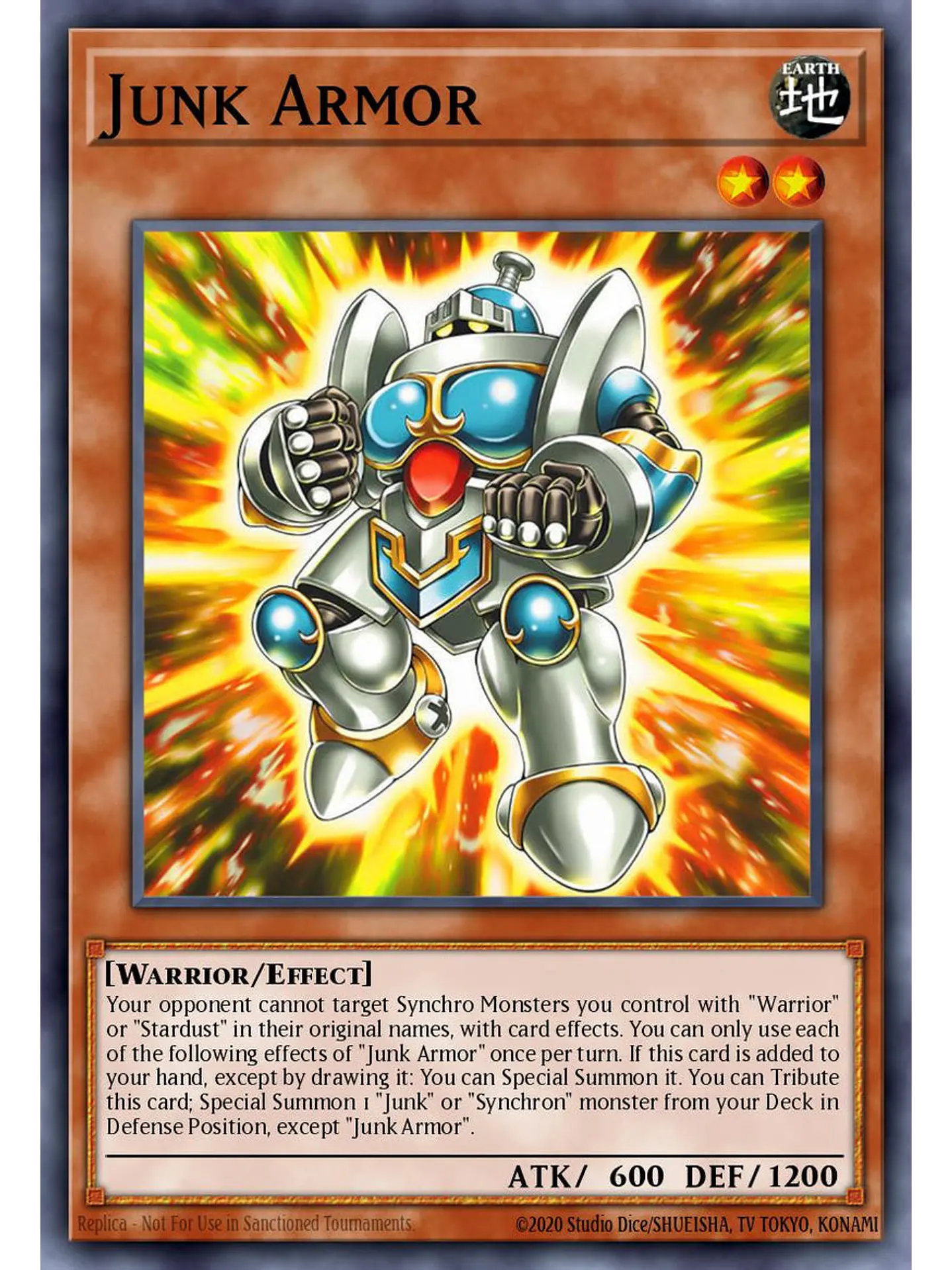 Junk Armor - BLGG-EN032 - Secret Rare 1st Edition 1