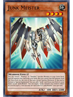 Junk Meister - BLGG-EN033 - Secret Rare 1st Edition