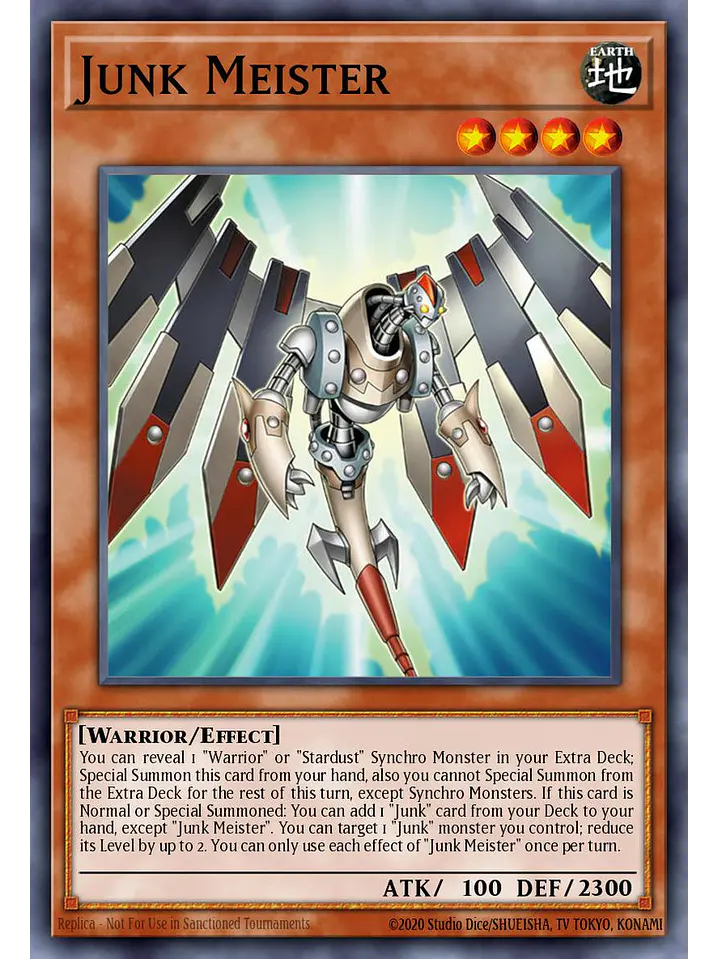 Junk Meister - BLGG-EN033 - Secret Rare 1st Edition 1