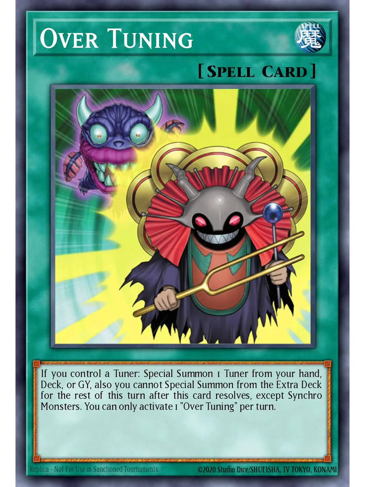 Over Tuning - BLGG-EN034 - Secret Rare 1st Edition 1