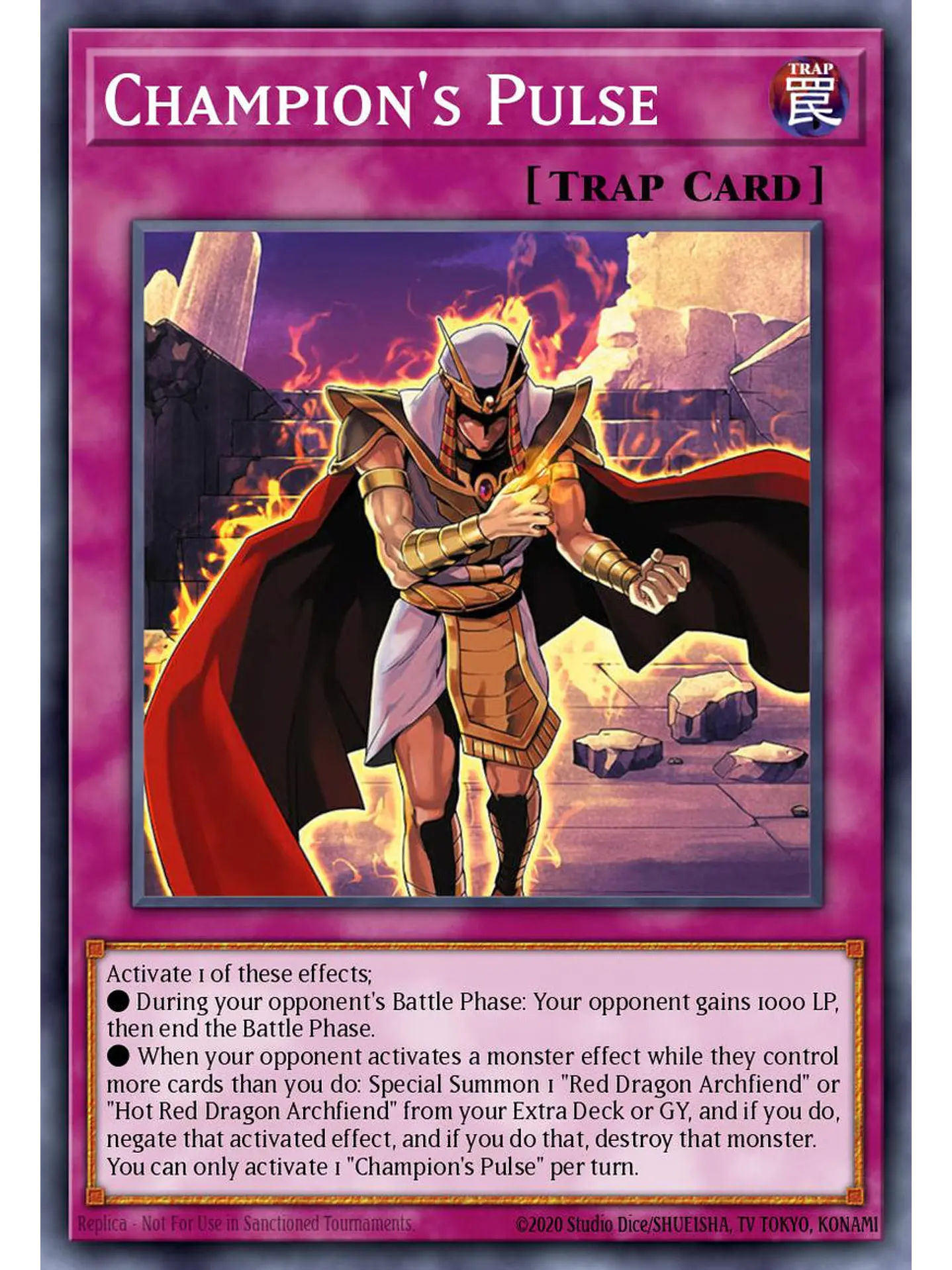 Champion's Pulse - BLGG-EN035 - Secret Rare 1st Edition 1