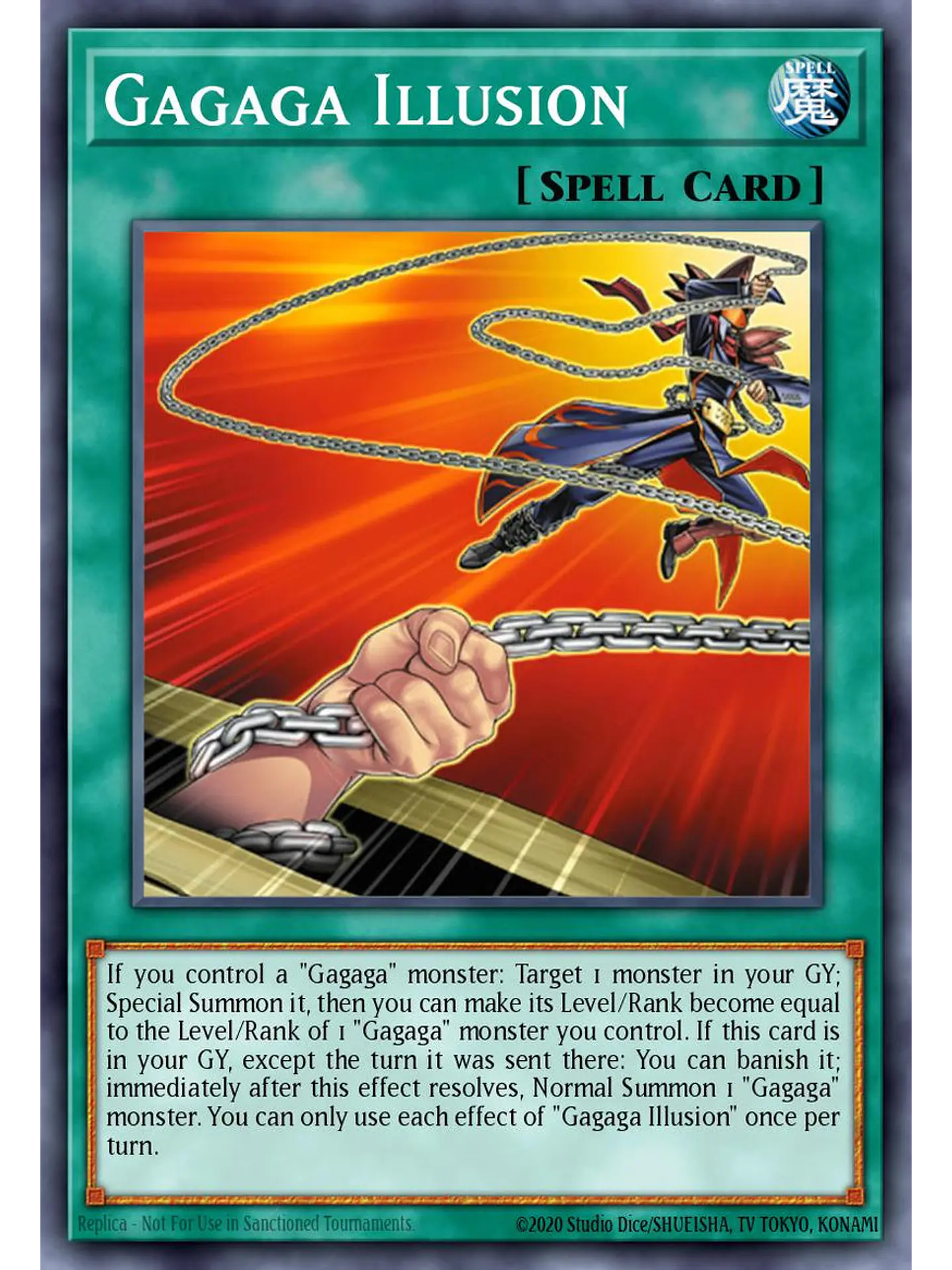 Gagaga Illusion - BLGG-EN036 - Ultra Rare 1st Edition 1