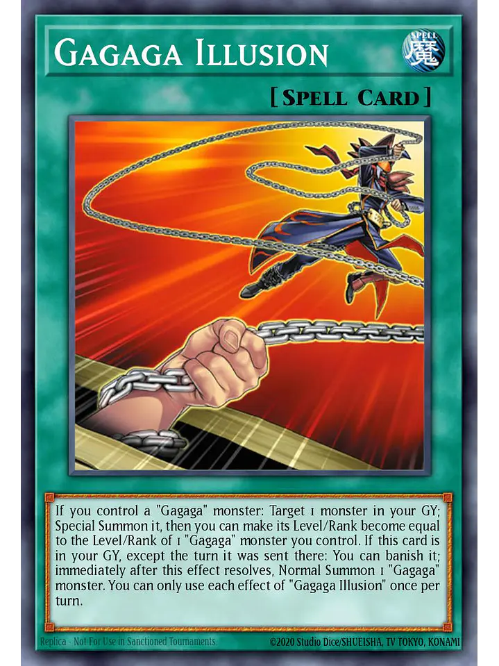 Gagaga Illusion - BLGG-EN036 - Ultra Rare 1st Edition 1